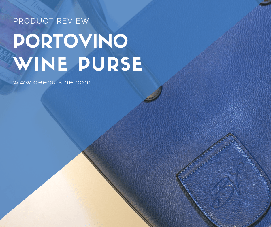 PortoVino Garnet Leather Wine Purse - Holds 2 Bottles, Pours & Dispenses!,  Small - Fry's Food Stores