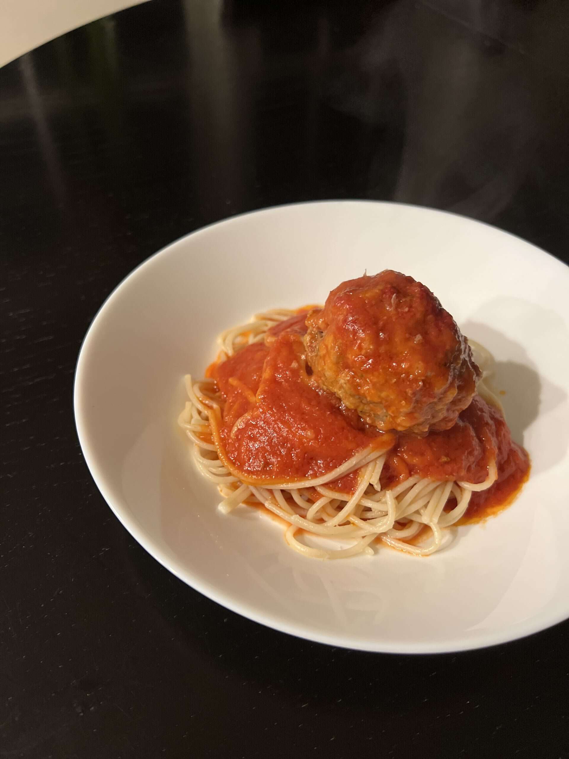 Spaghetti and Meatballs gluten free recipe dee Cuisine